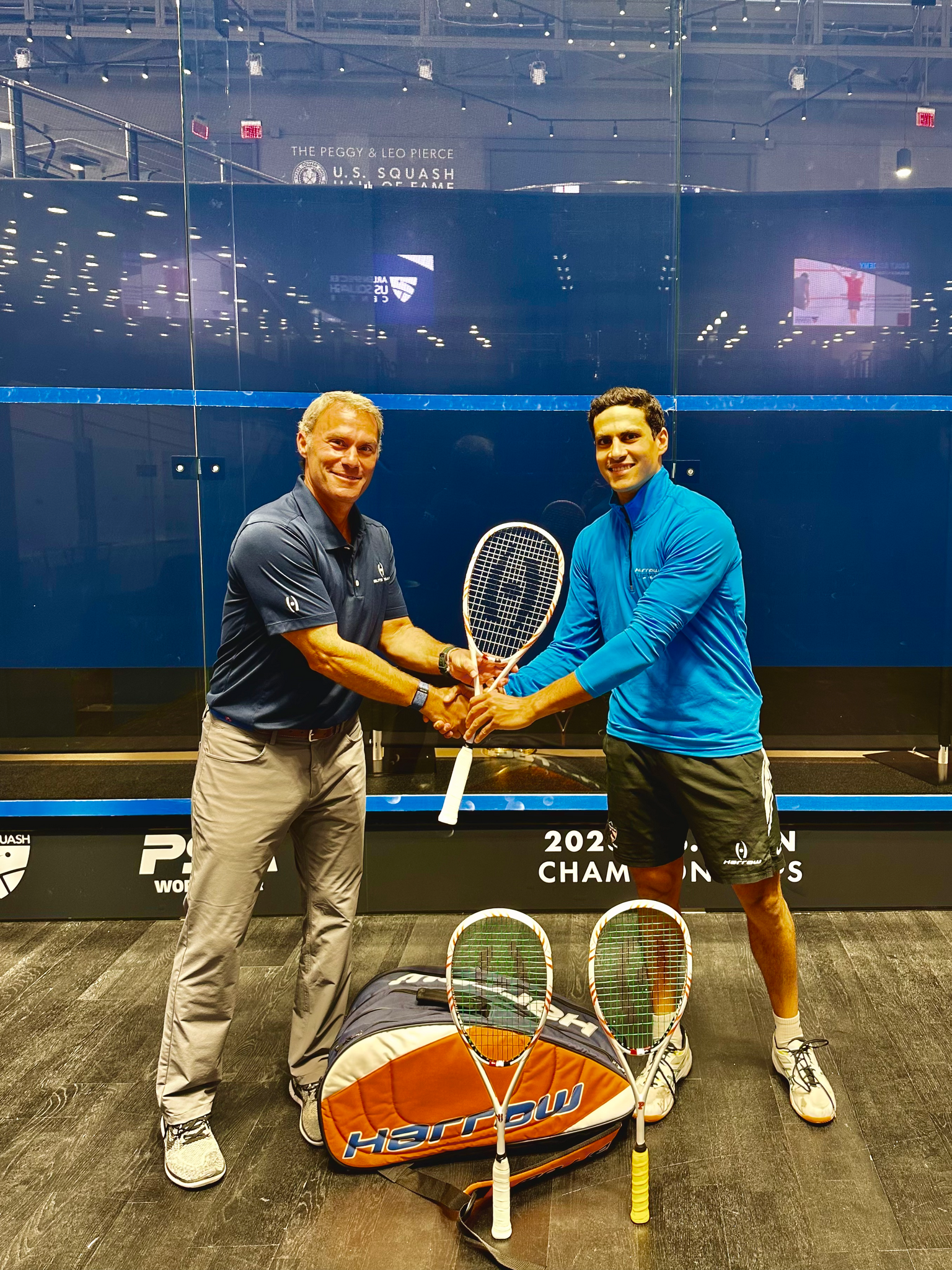 Harrow Sports Signs Squash Sensation Youssef Ibrahim