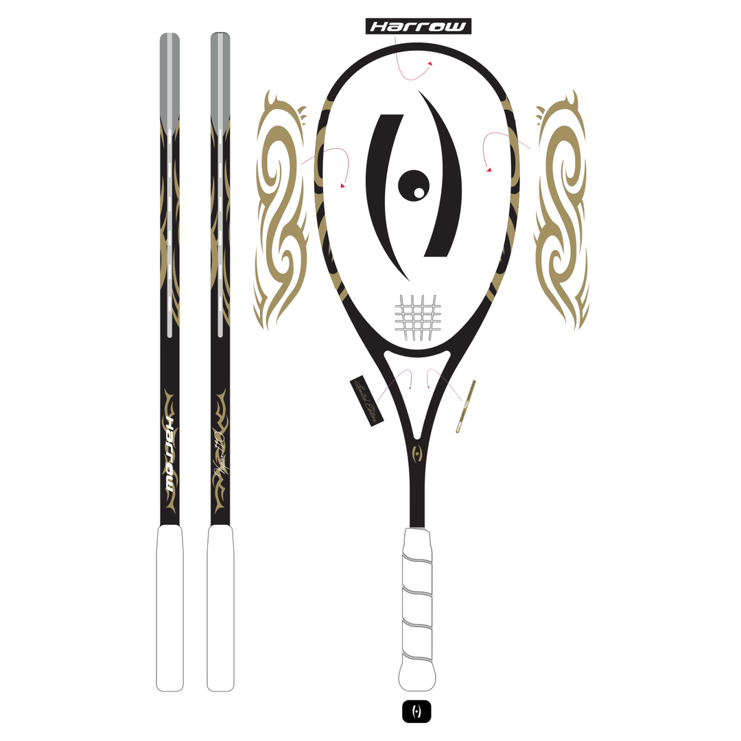 Harrow Vapor 110 Squash Racquet Limited Edition - Harrow Sports